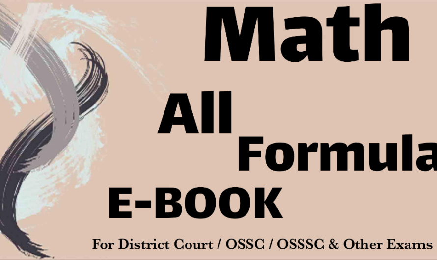 All Math Formula Book